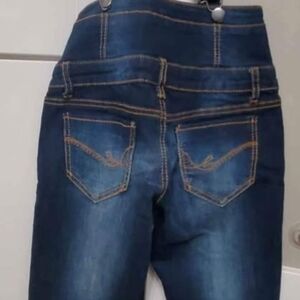 Ardene High Rise Dark Blue Jeans